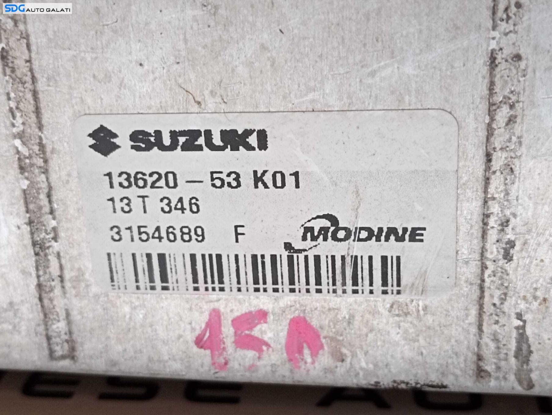 Radiator Intercooler Opel Agila B 1.3 CDTI 2008 - 2014 Cod 13620-53K01 3154689-F [M7785]