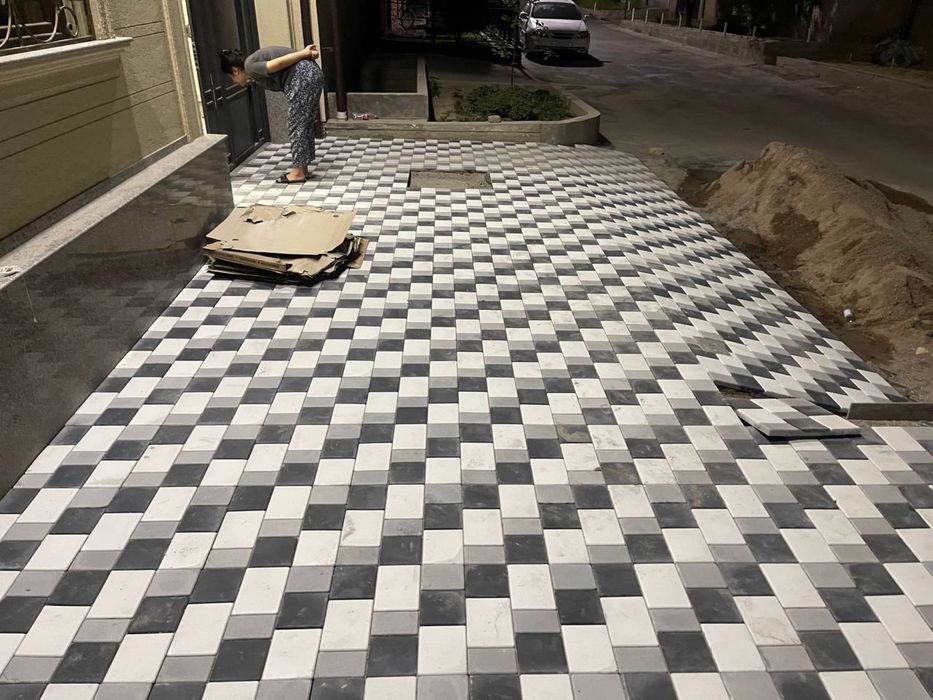 тротуарная плитка бурсчатка хизмати калодс