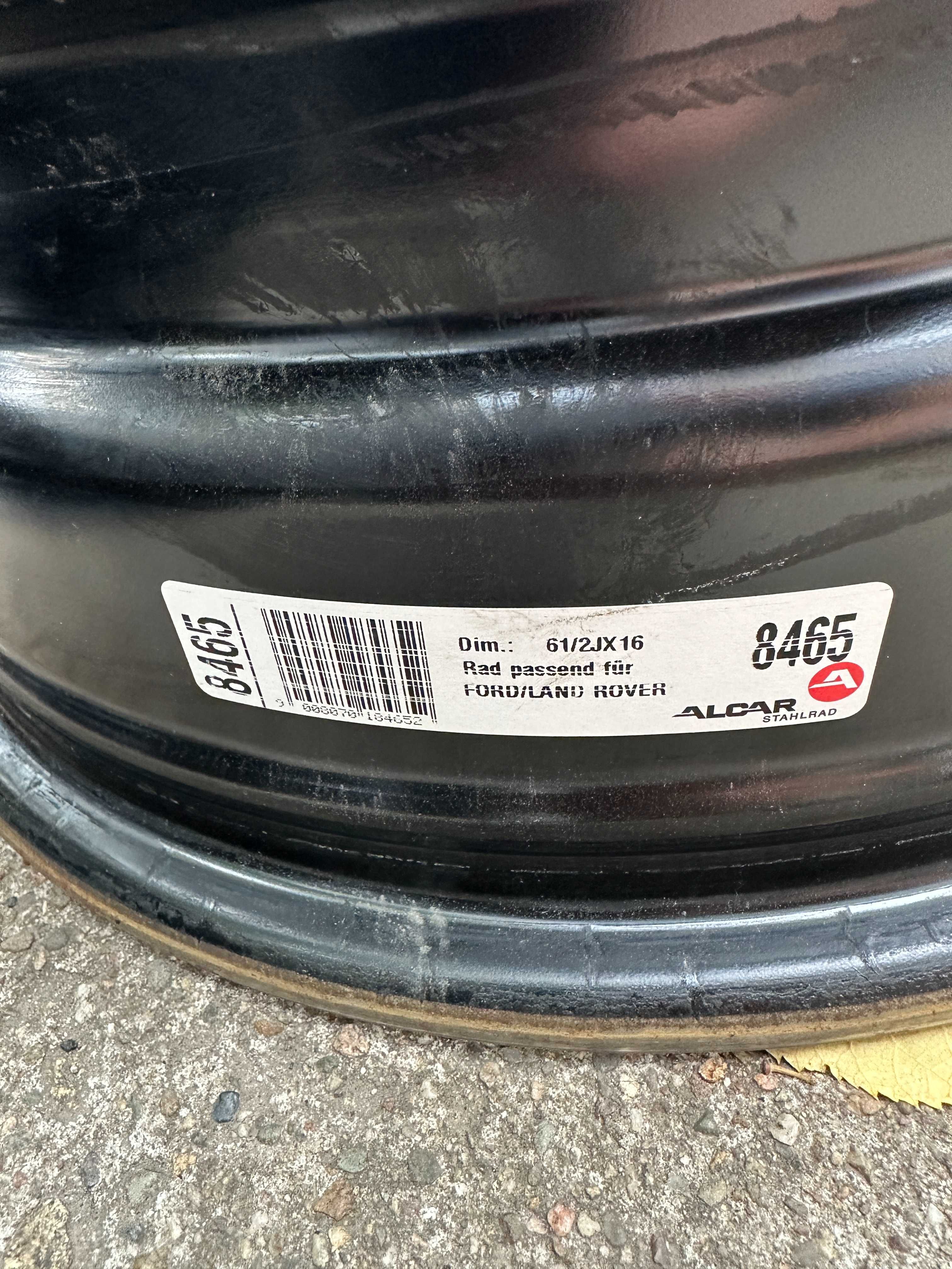 4бр. железни джанти 16" 5х108 - Ford, Volvo