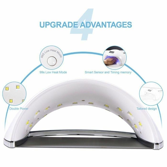 UV LED лампа-SUN 6, 48W за професионална употреба.