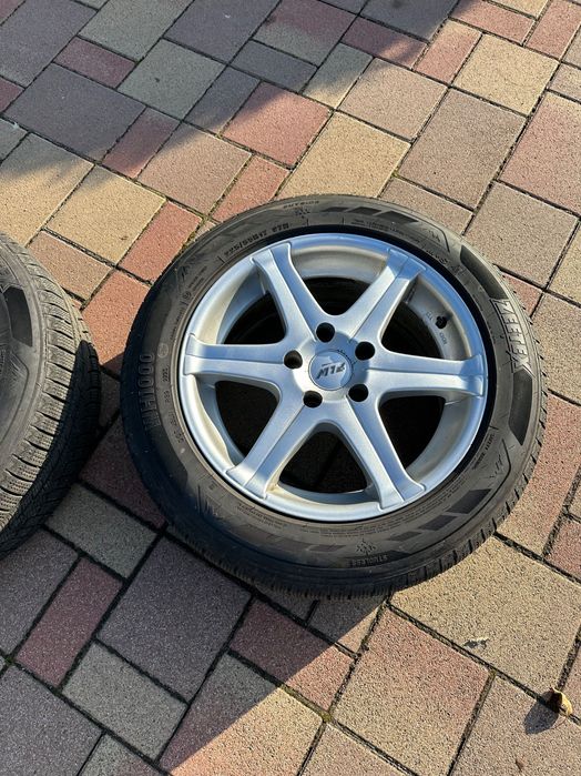 Set jante BMW PLW + cauciucuri de iarna 225 55 R17 dot23