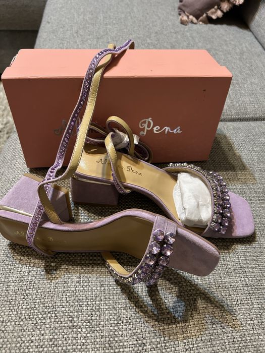 Sandale Alma de Pena, piele, masura 38