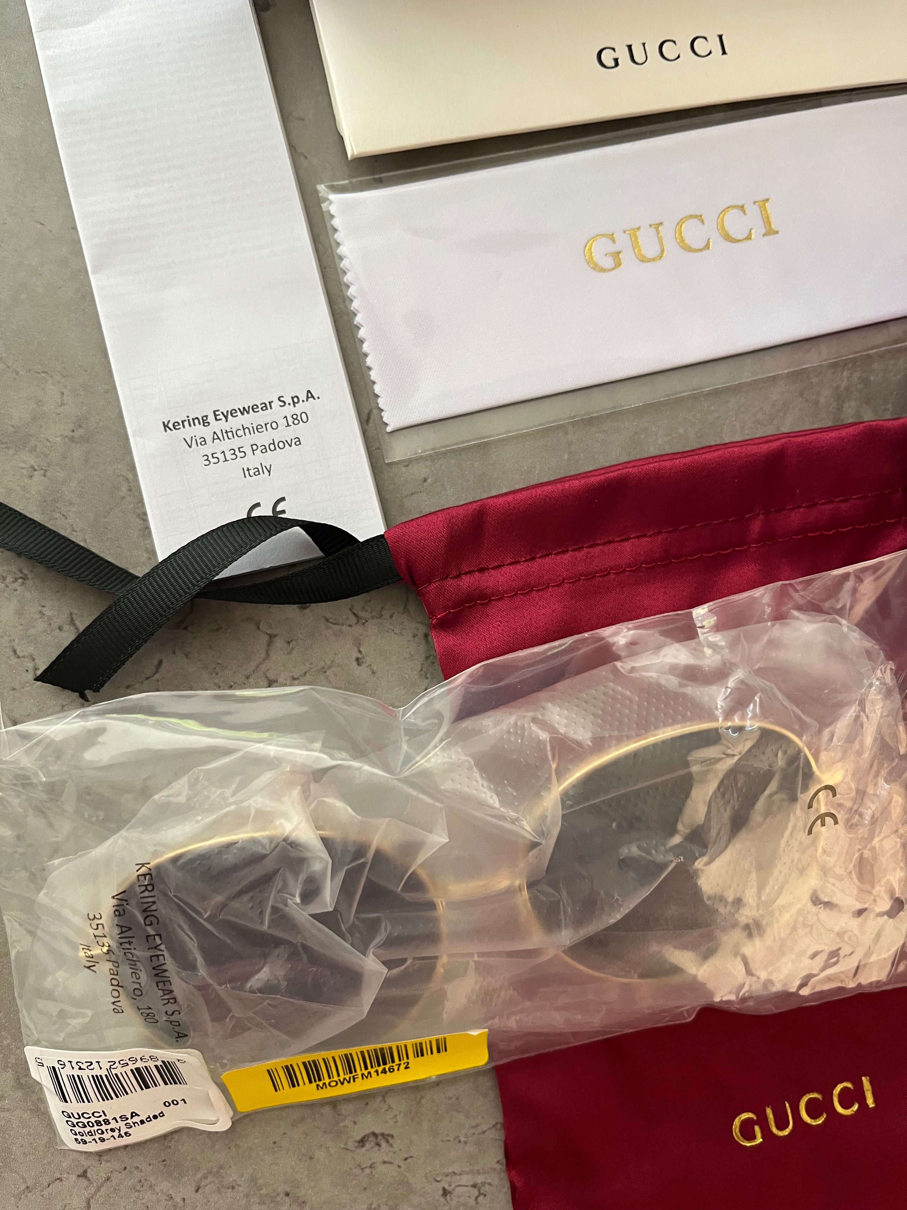 Кръгли слънчеви очила Gucci