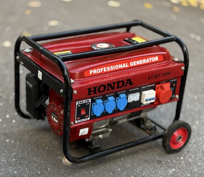 Генератор за Tok 3.5kW KRAFT ROYAL, монофазен с колела