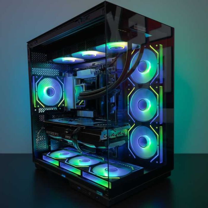 Calculator Gaming, AMD Ryzen 7 9800X3D, 32GB RAM, 2TB, RTX 4080 16GB