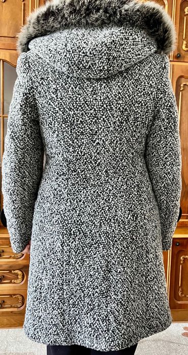 Palton dama de iarna cu blana naturala