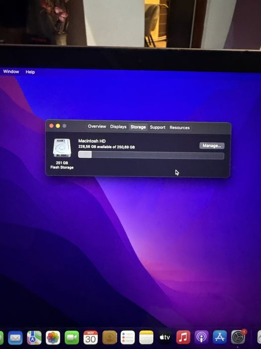 Laptop Apple Macbook Pro i5 8gb 2017