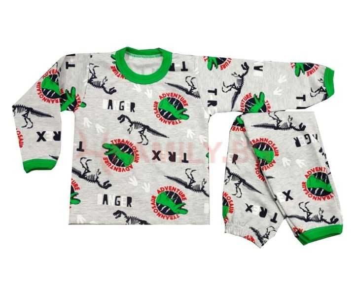 Ватирани пижами за момчета, размери от 98см до 116см