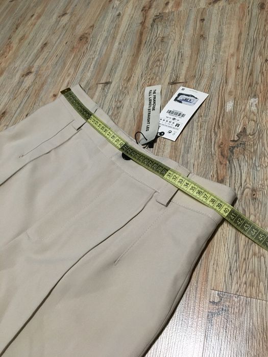 Pantaloni bej Zara The Francoise Full Length