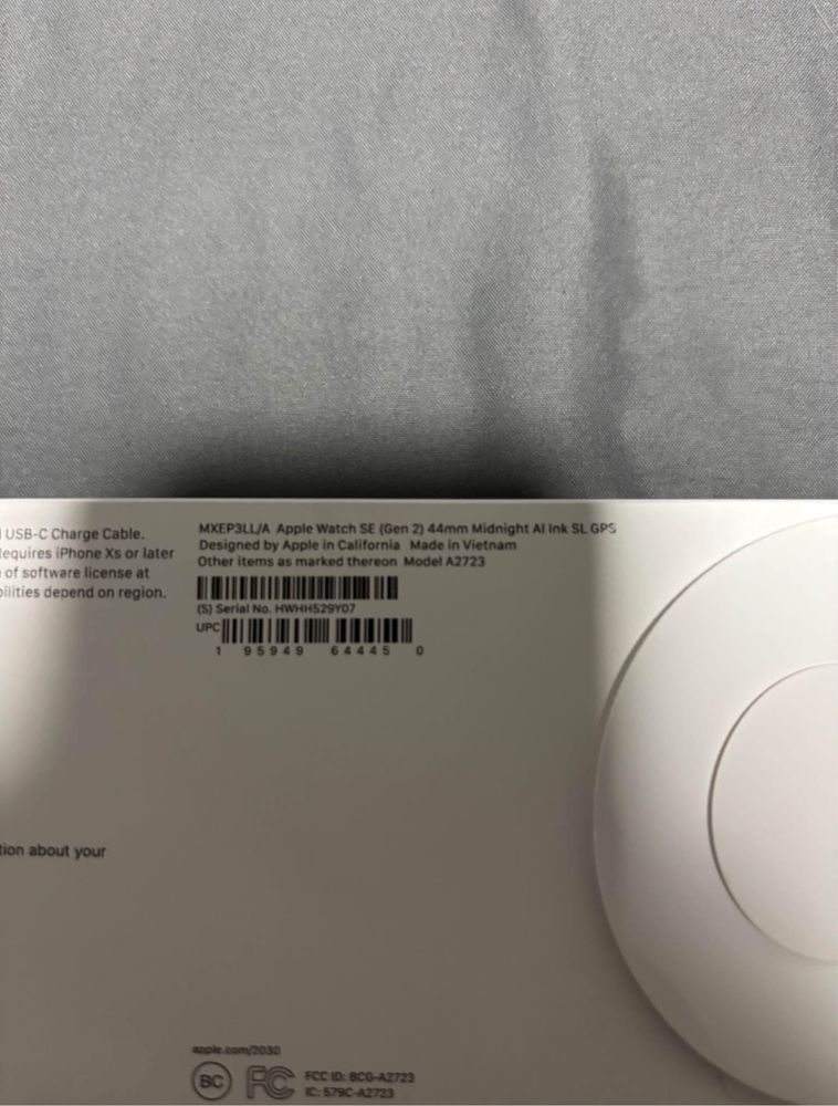 Apple watch 2 SE