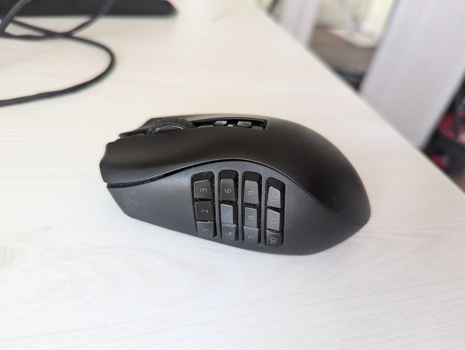 Mouse de gaming Razer - Naga V2 Pro, optic, wireless, negru