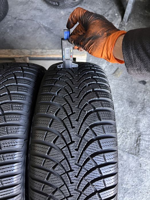 4 anvelope iarna 205/55/16 , GoodYear , 7-8 mm !