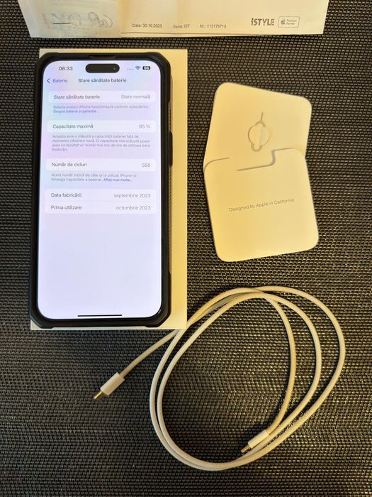 iPhone 15 Pro Max 256GB – Natural Titanium