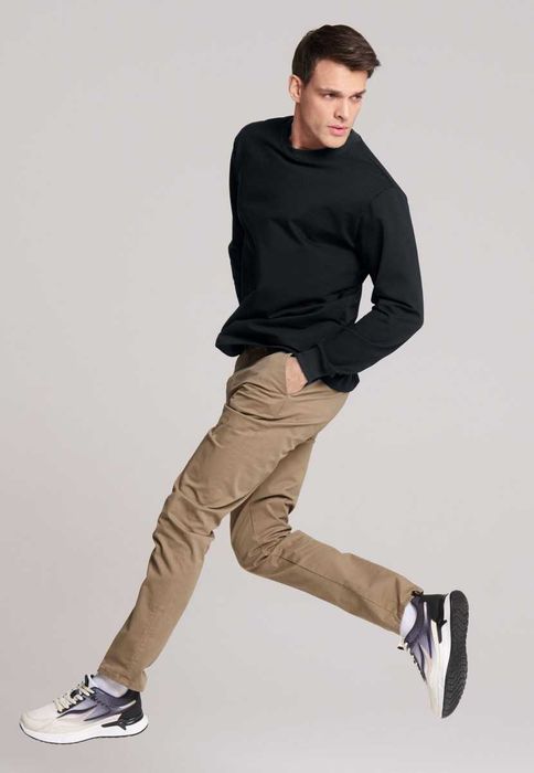 Мужские кроссовки Style, цвет черно-бежевый - Кофморт и Стиль