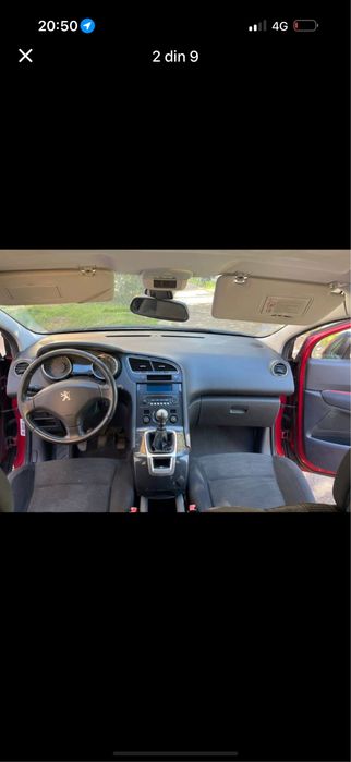 Vand Peugeot 5008 din 2011 euro 5 numere de franta
