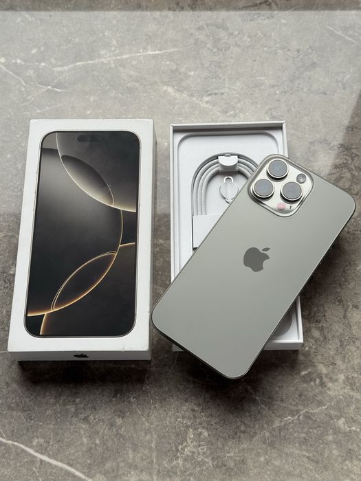 НОВ! iPhone 16 Pro Max 256GB ГАРАНЦИЯ!