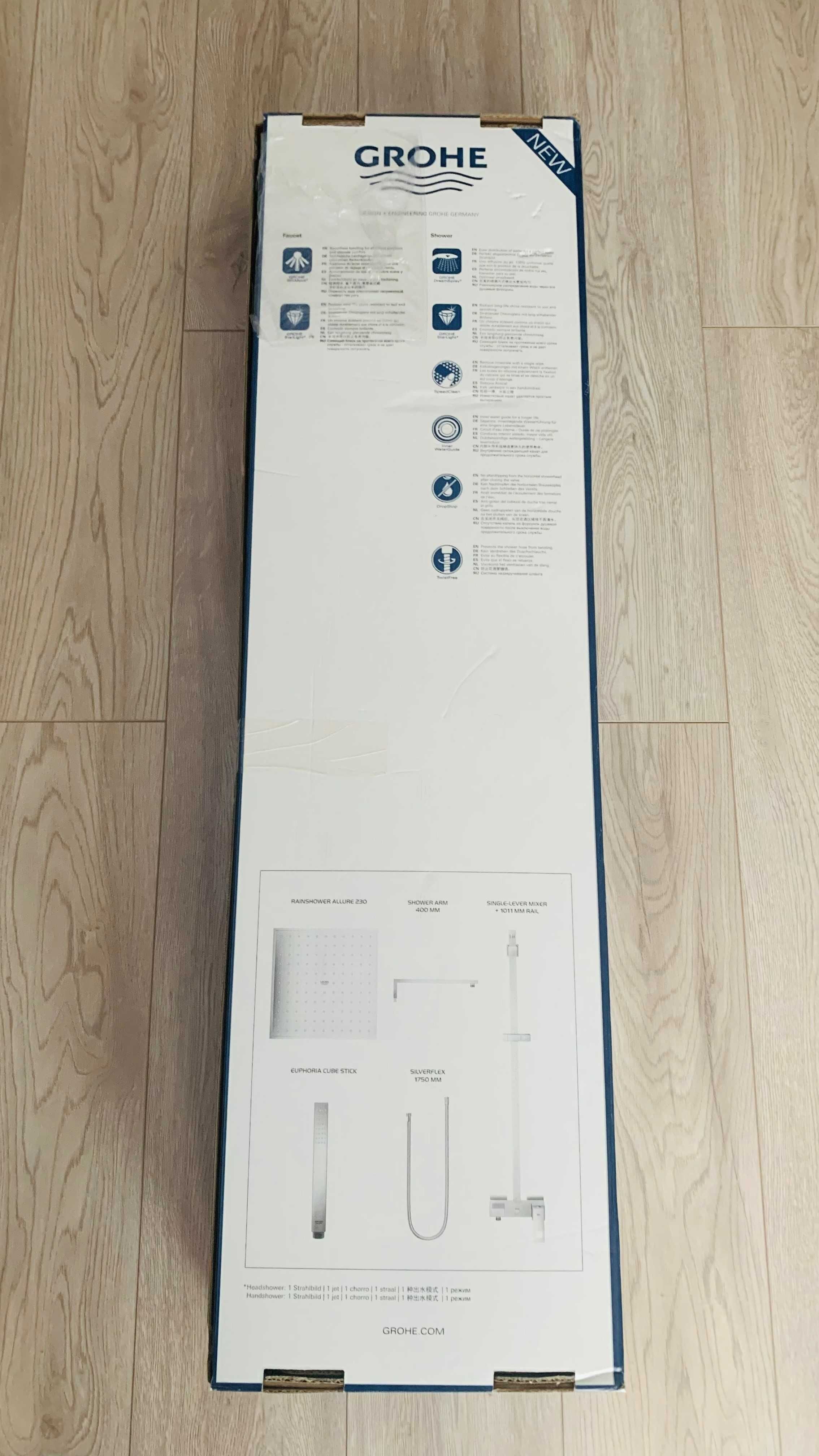 Set dus Grohe Euphoria XXL Cube System 230, accept crypto BTC/ETH/USDT