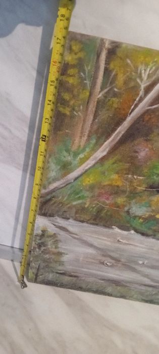 Стари картини с маслени бой.