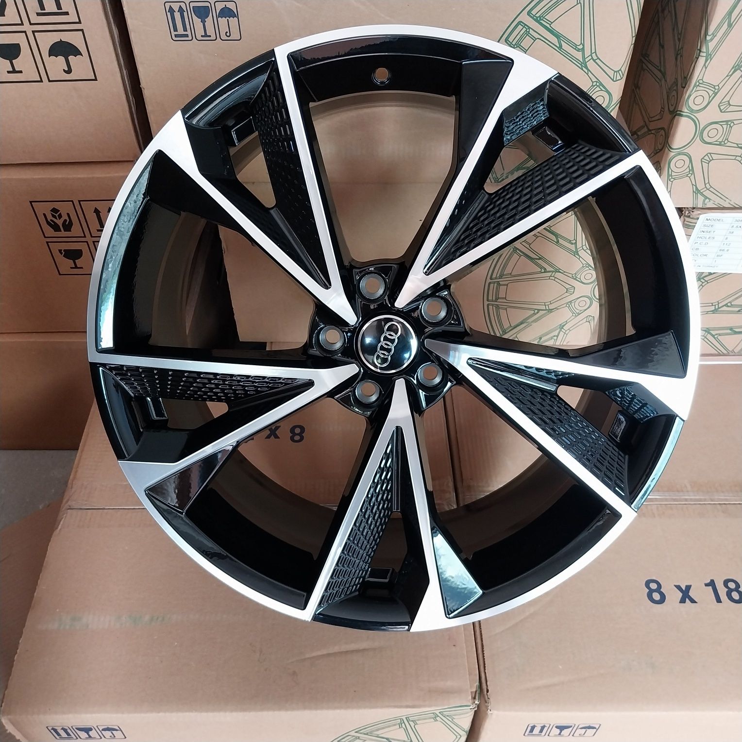 20"RS  Джанти за Ауди нови Audi RS 5х112 за А3,А4,А5,А6,А7,А8,Q7,Q5