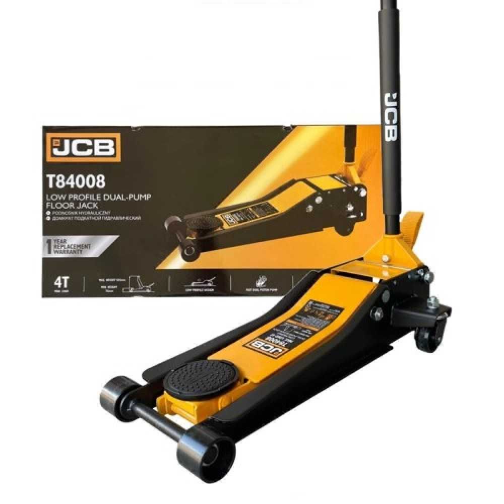 Нископрофилен крик крокодил 4 тона с две помпи и педал 75 - 505 мм JCB