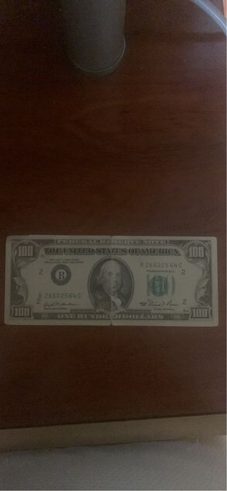 Bancnota 100 dolari 1981