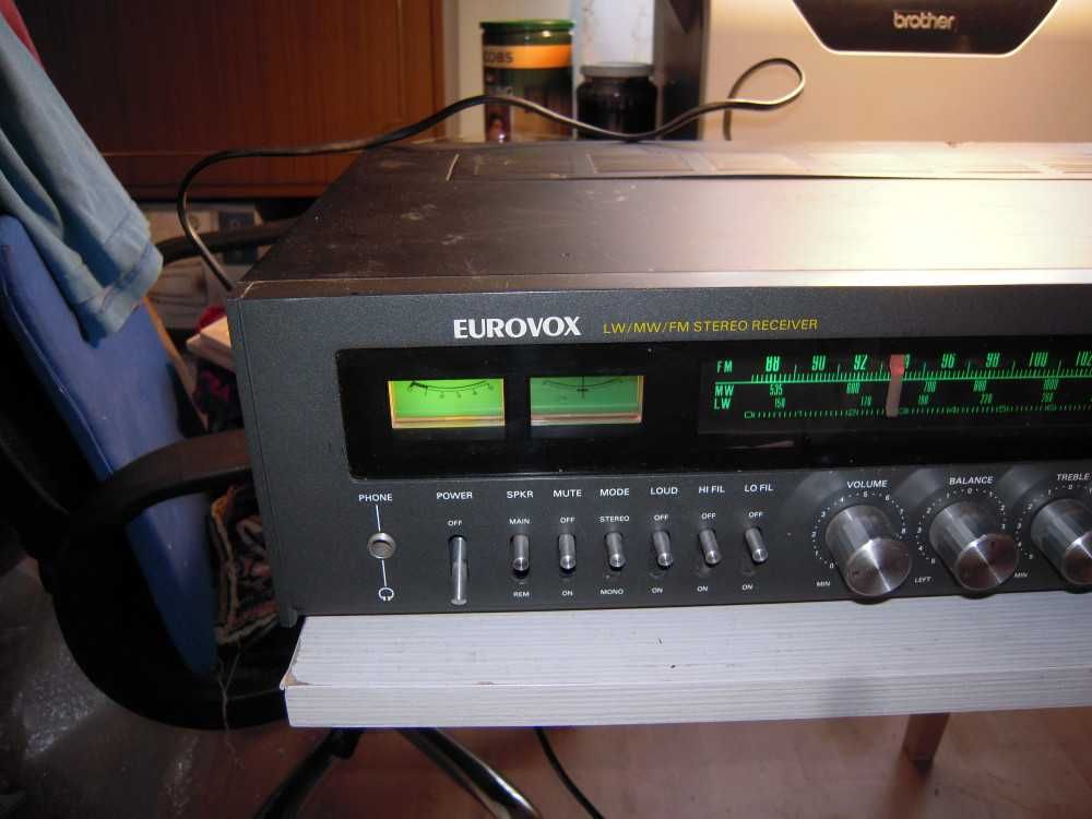 Amplituner vintage EUROVOX R2300, functional vedeti descrierea