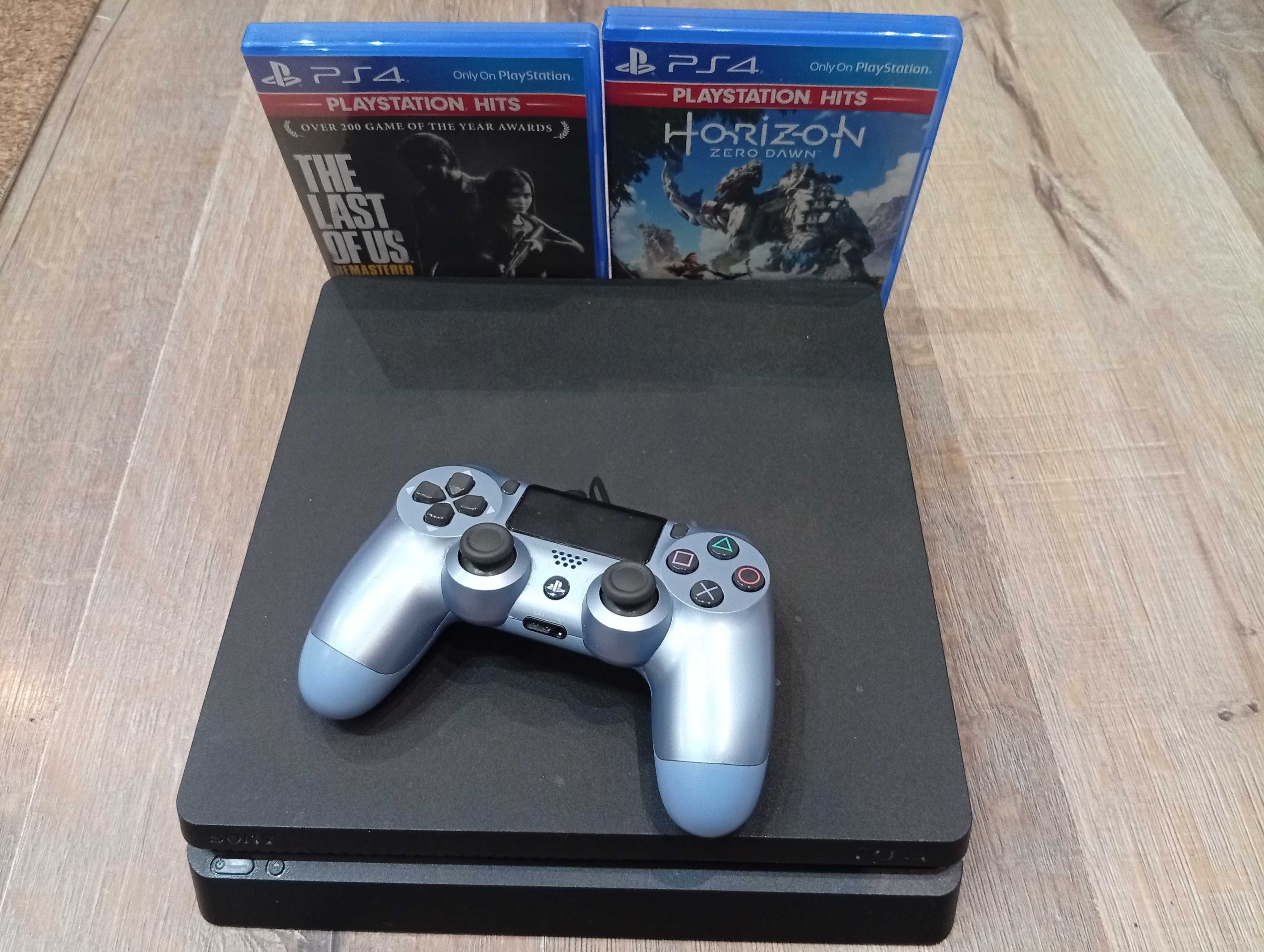 Playstation 4 1тб slim + 2 игри