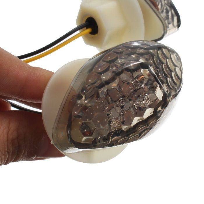 Set x2 Semnalizari LED Moto Atv Scuter Incorporate Carena Honda A051