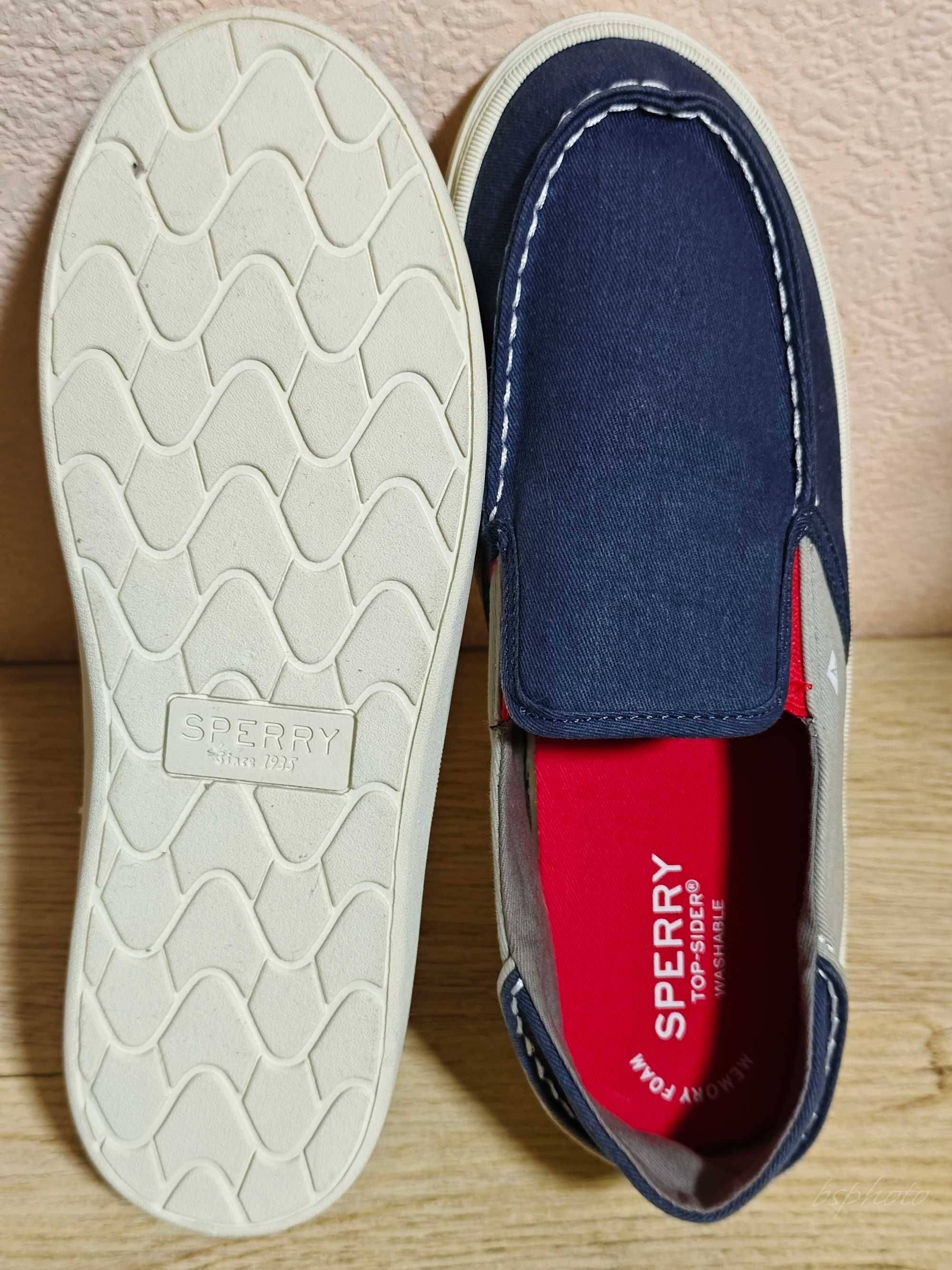 Детские мужские туфли слипоны Sperry Top-Sider 39