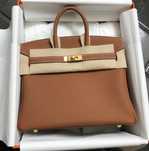 Hermes birkin 25 togo leather