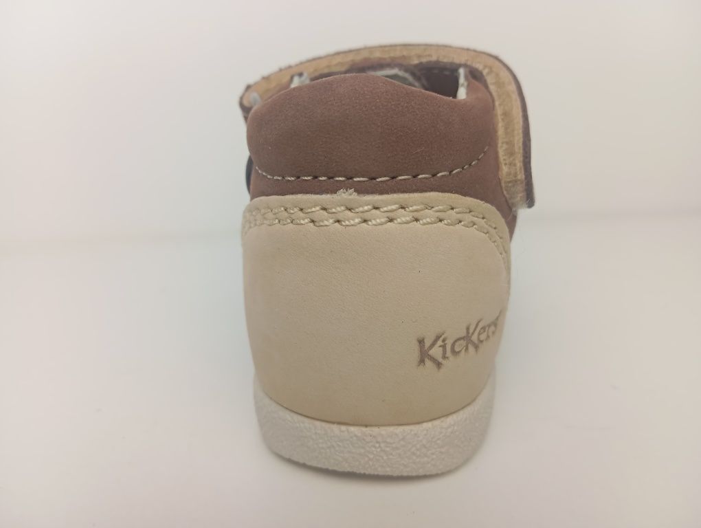 Детски кожени сандали Kickers 18