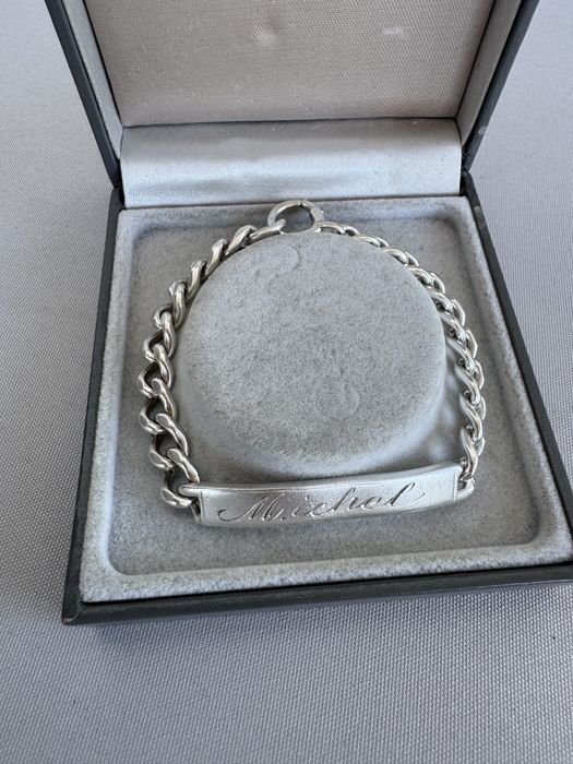 Bratara din argint personalizata Michel