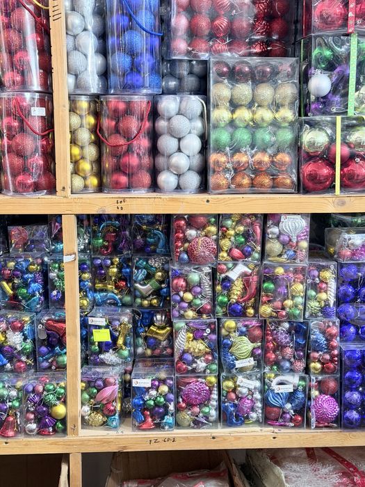 Ёлка высокого качества PE + набор украшений