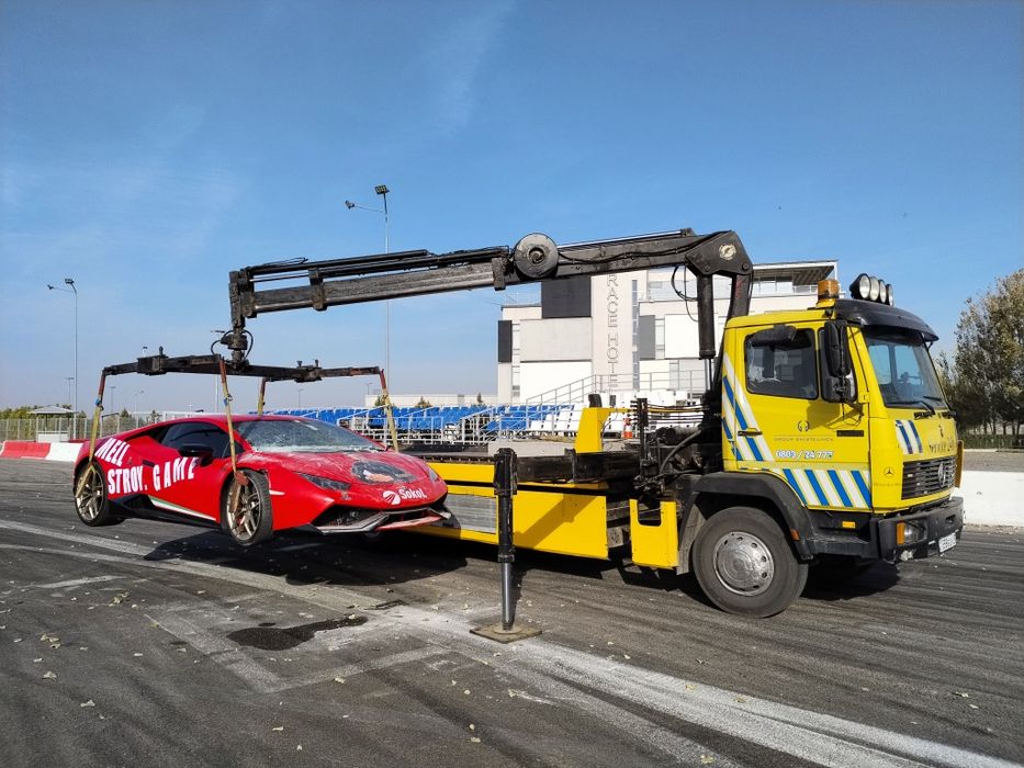 Манипулятор Эвакуатор сиежающий платформе