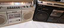 Radicasetofon Sony & Hitachi