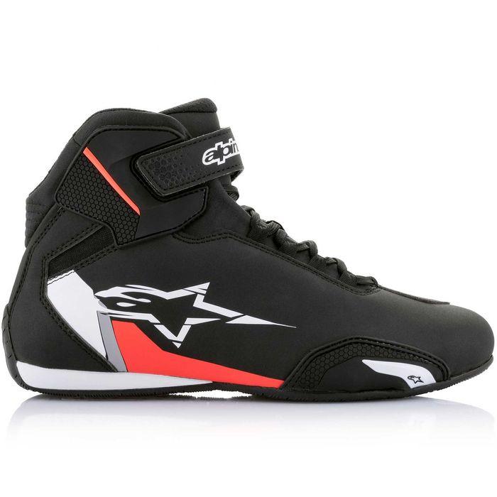 Мото Обувки ботуши  ALPINESTARS Sektor BLACK/WHITE/RED,45и 46 NEW