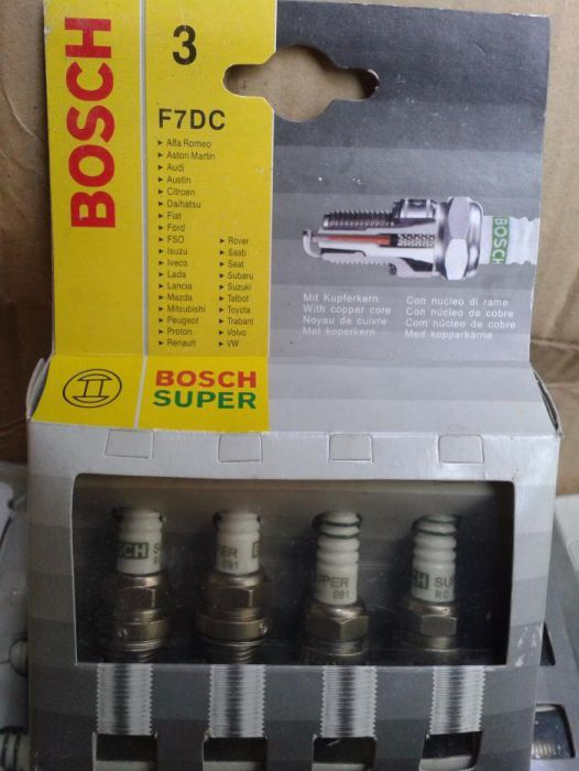ПОСЛЕДНА БРОЙКА!!! Разпродажба на нови оригинални свещи BOSCH модел