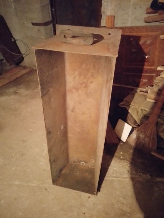 Troacă metalică 90x30 cm