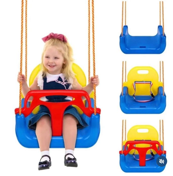 Детские пластиковые качели