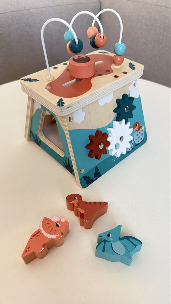 Janod мултифункционална дървена играчка