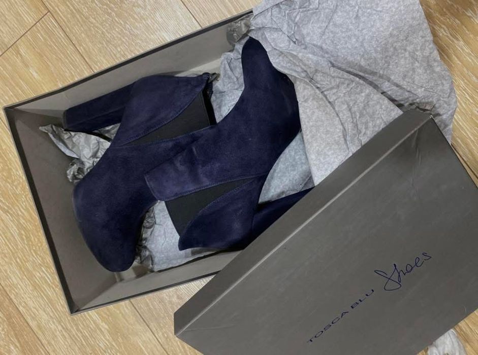 Боти Tosca Blu, 40-ти номер, тъмносини, много добро състояние