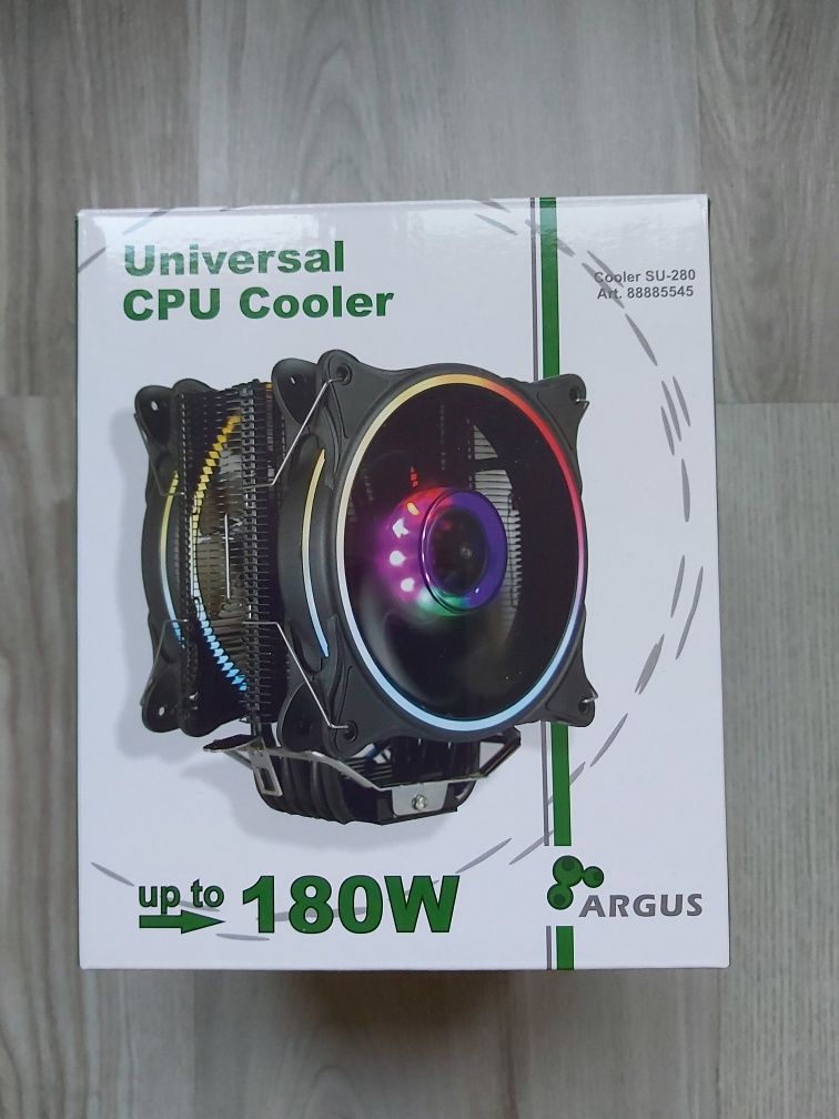 Vând cooler CPU Argus RGB TDP 180W nou