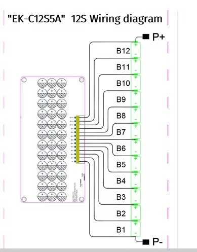 Enerkey Balansor activ 5A 9S 10S 11S 12S Li Ion Lipo Lifepo4 LTO