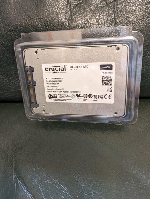 SSD pc calculator Crucial MX500 DE 4TB SATA- III 2.5 inch -nou