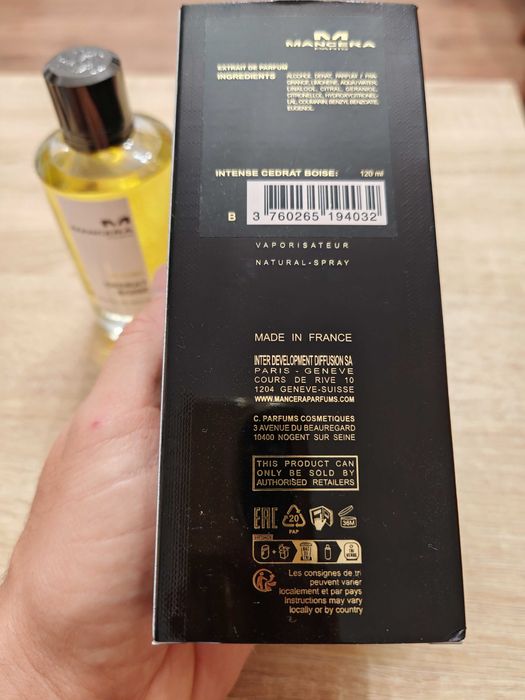 Mancera cedrat boise intense