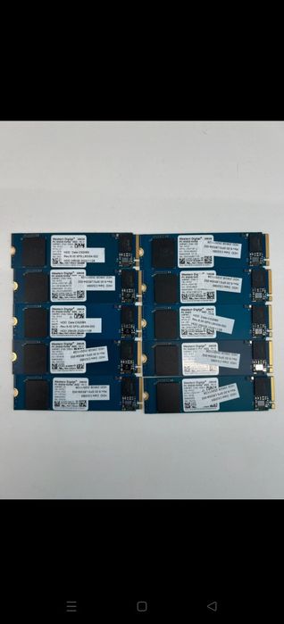 SSD Western Digital NVMe 256