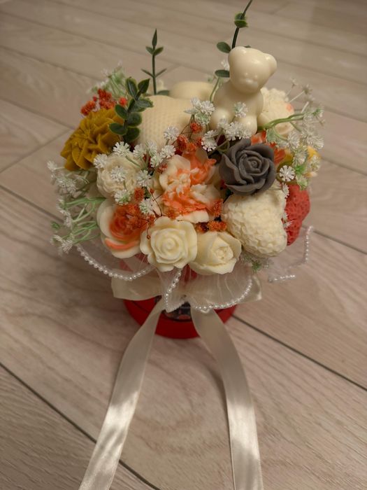 Buchet din ceara de soia