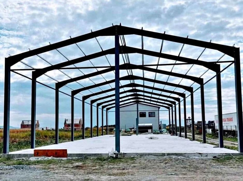 Vând hale Structuri Metalice garaje complete