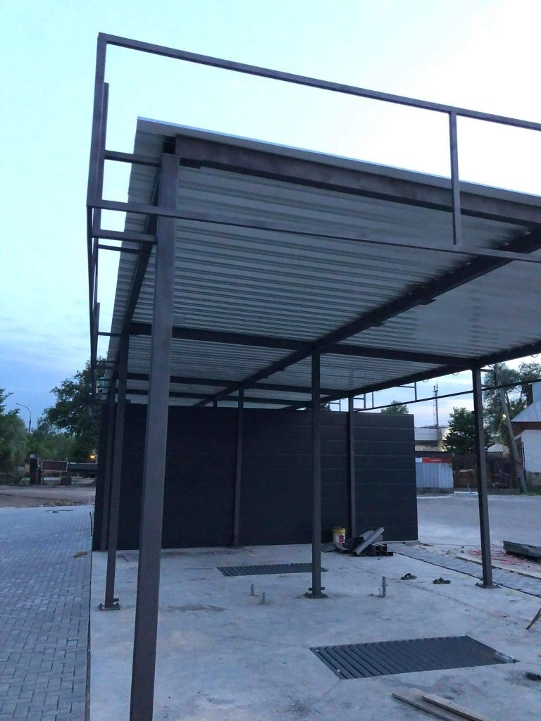 Vând structurii metalice pentru spălătorie auto nu necesita avans
