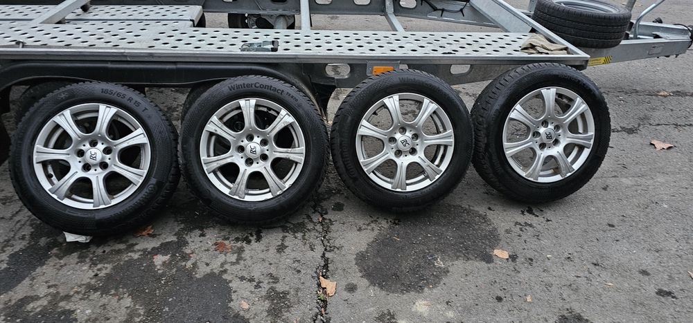 185 65 15 continental winter contact 5x100 seat vw polo